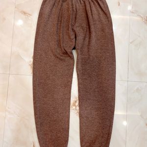 Winter Wear Full Length Pants For 11-12 Year Old Boys Brown Color