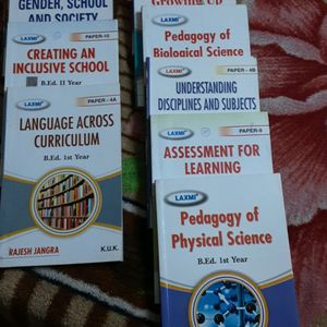 B.ed BOOKS FOR 1st 2nd Year Of Kuk University