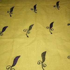 New Womens Cotton Short Kurta - Yellow