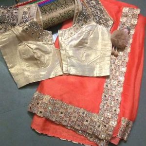 Saree With Blouse