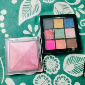 Combo Of 3 Concealer Eyeshadow Blush Pallet