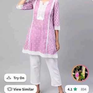 Kurta With Trousers