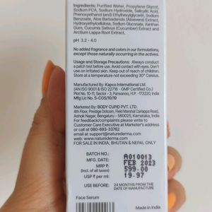 [SEALED] Nature Derma 2% Salicylic Acid Serum