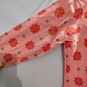 Pink Colour Kurti