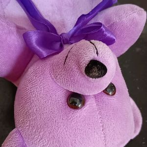 Purple Teddy Bear For Kids