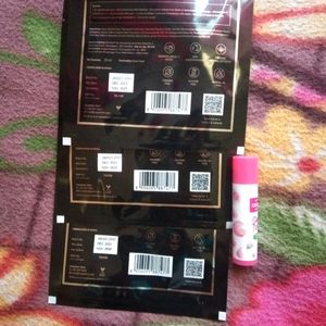 Manish Malhotra Sheet Mask With Cute  Freebie