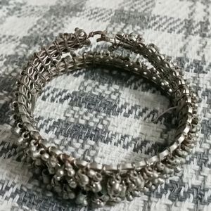 Antique Silver Bangle