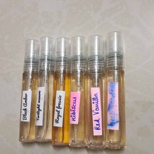 Zara Perfumes Sample Set