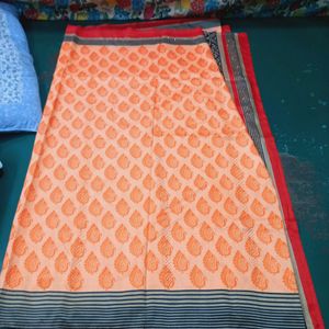 Orange Saree