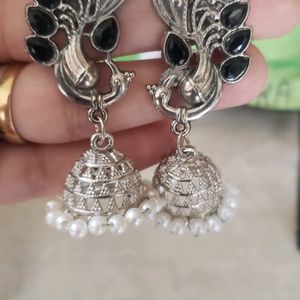 Earrings With Mobile Purse