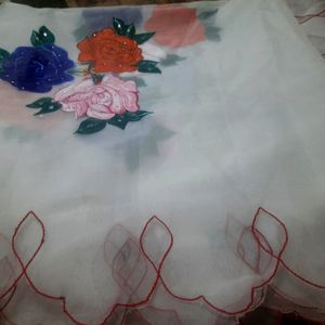 Painted Dupatta