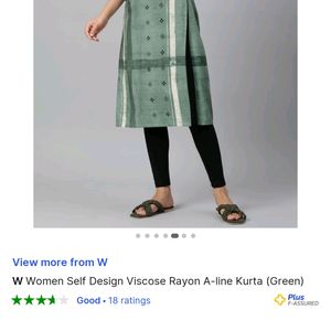 W Designer Brand Kurta For Girls