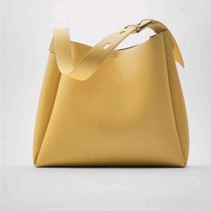 Zara Minimalist Bucket Bag