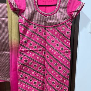 Magenta Salwaar Suit