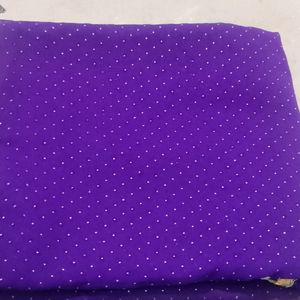 New Saree Purple Color