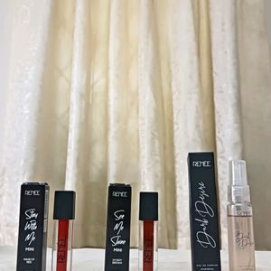 RENEE Combo Of 1 Lipstick, 1gloss & Perfume