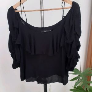 ZARA off shoulder blouse