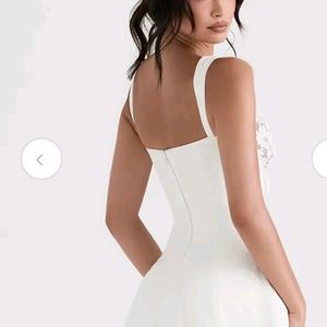 Mini Off White Dress