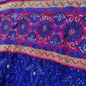 Beautiful Heavy Blue Coloured Kurta Trouser