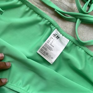 H&M Swimwear Skirt Top And Bottom Set