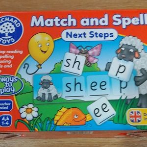 Match And Spelling Game