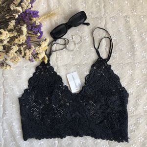 Black Lace Top