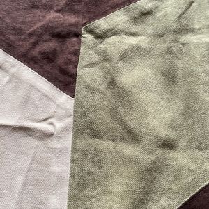 NEW Colour Block Suede Skirt