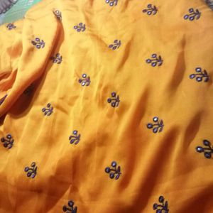 Haldhi Saree