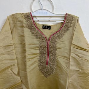 Chanderi Festive Kurta New