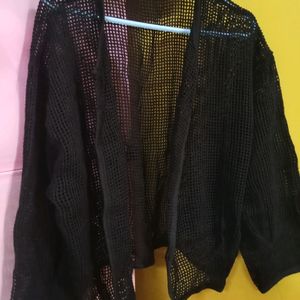 Netted Over Coat