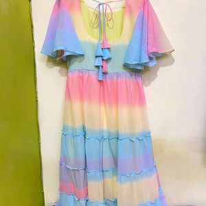 Multicolour Gown