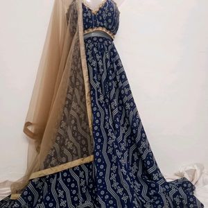 Bandani Navratri 3pcs  Lehenga Choli Set