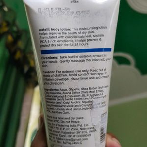 FCL oatsilk body lotion