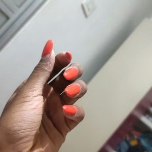 NaiL Extension Outflow itne organeesation 🍊🧡🧡🧡