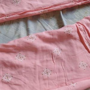 Light Pink Kurthi Set