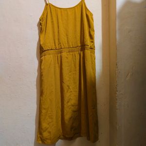 Yellow Mini Dress