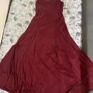 Maroon Gown