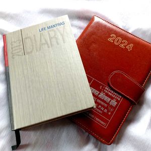 Pack Of 8 New Diaries