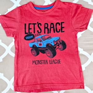 4 Max T-shirts for Boys (2-3 Years)