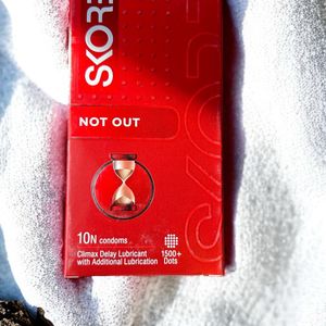 Skore Notout | Climax Delay Condoms | 1500+ Dots |