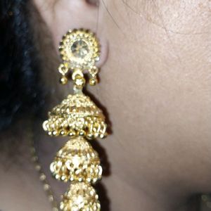 Golden Jhumka