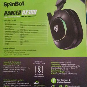 SpinBot RangerHX300 GAMING HEADSET