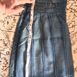 Denim MINI SKIRT