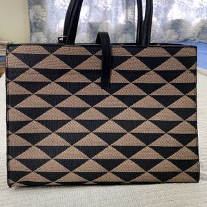 Geometric Rhombus Bag