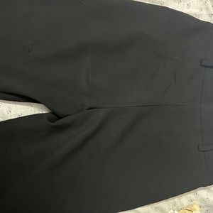 Black Wide Korean Pant