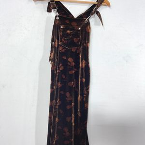 Dark Brown Velvet Dress (Women’s)