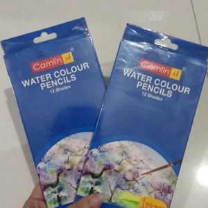 Camlin Water Colour Pencils 12 Shades