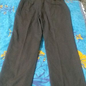 Men Charcoal Trouser Pant