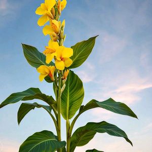 Canna Yellow King Humbert Seeds! 👑 💛