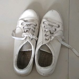 White Casual Shoes